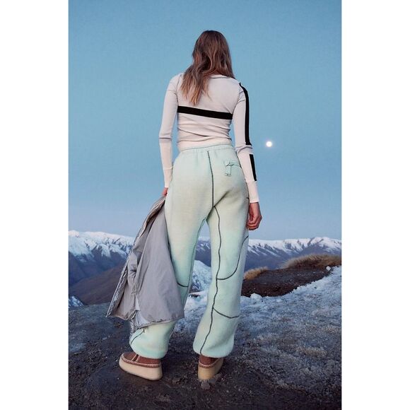 New Free People Hit The Slopes Pants Fleece Size small - Picture 2 of 9
